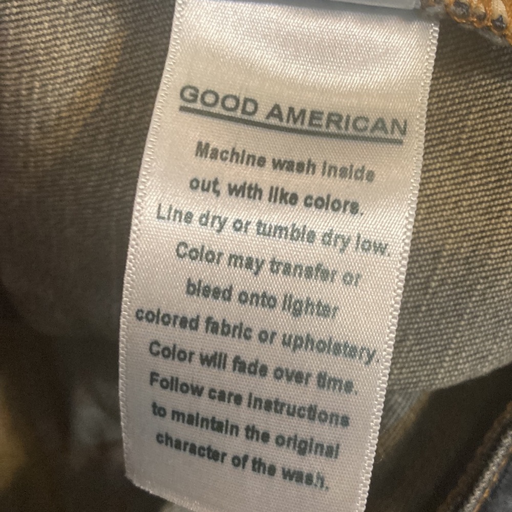 NWT Good American Good Legs Lace Up Back Jeans Sz 18 - Picture 13 of 16